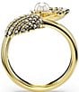 Swarovski Idyllia Crystal Pearl Band Ring, Color:Gold - Image 4