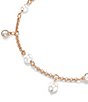 Swarovski Imber Crystal Pearl Line Bracelet - Image 2