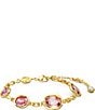 Color:Gold/Pink - Image 1 - Imber Crystal Line Bracelet