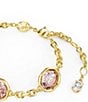 Color:Gold/Pink - Image 3 - Imber Crystal Line Bracelet
