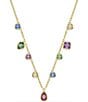 Swarovski Imber Multicolored Mixed Cut CZ Collar Necklace - Image 1