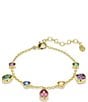 Swarovski Imber Multicolored Mixed Cut CZ Line Bracelet - Image 1