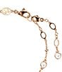 Swarovski Imber Round Cut Adjustable Line Bracelet, Color:Rose Gold/Crystal - Image 3