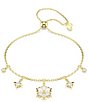 Swarovski Magic Snowflake Mixed Cut Adjustable Bracelet - Image 1