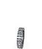 Swarovski Matrix Collection Grey Baguette Cut Band Ring - Image 3