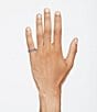 Swarovski Matrix Collection Grey Baguette Cut Band Ring - Image 6
