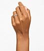 Swarovski Matrix Collection Colorful Crystal Band Ring, Color:Aqua - Image 5