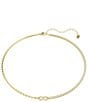 Swarovski Matrix CZ Chain Collar Necklace - Image 1