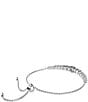 Swarovski Matrix Gradient Round Cut Adjustable Bracelet, Color:Silver - Image 3