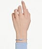 Swarovski Matrix Mixed Cuts Adjustable Bracelet, Color:Blue - Image 5