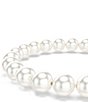 Swarovski Matrix Pearl Line Bracelet - Image 4