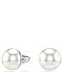 Swarovski Matrix Pearl Stud Earrings - Image 1