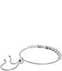 Swarovski Matrix Purple Baguette Cut Adjustable Bracelet, Color:Purple - Image 3