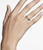 Swarovski Matrix Rainbow Crystal Baguette Band Ring, Color:Rainbow - Image 5