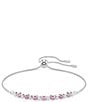 Swarovski Matrix Round Cut CZ Adjustable Bracelet - Image 4