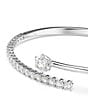 Swarovski Matrix Round Cut CZ Bangle Bracelet - Image 4