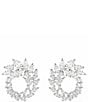 Swarovski Mesmera Marquise Hoop Earrings - Image 3