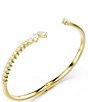 Swarovski Mesmera Mixed Cut CZ Open Bangle Bracelet - Image 2