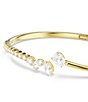 Swarovski Mesmera Mixed Cut CZ Open Bangle Bracelet - Image 3