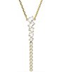 Swarovski Mesmera Mixed Cut CZ Y Necklace - Image 1