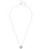 Color:Silver - Image 4 - Crystal Mesmera Octagon Cut Long Pendant Necklace