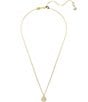 Color:Gold - Image 4 - Meteora Crystal Short Pendant Necklace