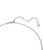 Swarovski Millenia Octagon Cut Blue Long Pendant Necklace, Color:Blue - Image 4