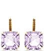Swarovski Millenia Square Cut Drop Earrings - Image 1