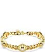 Color:Gold - Image 1 - Numina Crystal Round Cut Line Bracelet