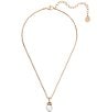 Color:Rose Gold - Image 2 - Originally Pearl Short Crystal Pendant Necklace