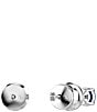 Swarovski Stilla Attract Stud Earrings, Color:Blue - Image 3