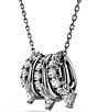 Swarovski Sublima Crystal Short Pendant Necklace, Color:Ruthenium - Image 2