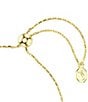 Swarovski Sublima Round Cut Star Gold Adjustable Bracelet - Image 4