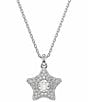 Swarovski Sublima Round Cut Star Short Pendant Necklace - Image 1