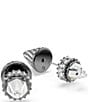 Swarovski Sublima Spike Stud Earrings, Color:Silver - Image 4