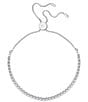 Swarovski Subtle Crystal Double Adjustable Bracelet, Color:Rhodium White - Image 2