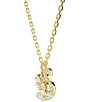 Swarovski Swan Mixed Cut Short Pendant Necklace - Image 2