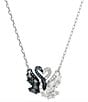Swarovski Swan Short Pendant Necklace
