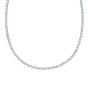 Color:White - Image 3 - Tennis Deluxe Collection Necklace