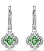 Swarovski Una Angelic Mixed Cut CZ Drop Earrings - Image 1