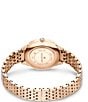 Color:Rose Gold - Image 2 - Women's Attract Silver Dial Rose Gold Bracelet Watch