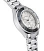 Color:Silver - Image 4 - Women's Dextera Analog Silver Stainless Steel Chronograph Bracelet Watch