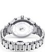 Color:Silver - Image 5 - Women's Dextera Analog Silver Stainless Steel Chronograph Bracelet Watch