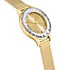 Color:Gold - Image 3 - Women's Octea Nova Quartz Analog Gold Stainless Steel Bracelet Watch