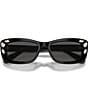 Color:Black - Image 5 - Women's SK6008 54mm Rectangle Sunglasses
