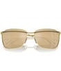 Color:Yellow - Image 5 - Women's SK7006 58mm Rectangle Sunglasses