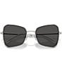 Color:Silver - Image 5 - Women's SK7008 57mm Butterfly Sunglasses