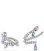 Swarovski x Ariana Grande Multicolored Crystal Ear Cuffs - Image 4
