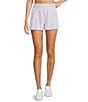 Sweaty Betty Sand Wash Cloudweight Shorts, Color:Heather Purple - Image 1