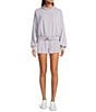Sweaty Betty Sand Wash Cloudweight Shorts, Color:Heather Purple - Image 3
